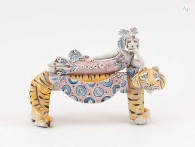 Lot 29 - HILARY BROCK (born 1933); a porcelain figure...