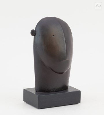 Lot 99 - PETER BEARD (born 1951); a bronze stylised...