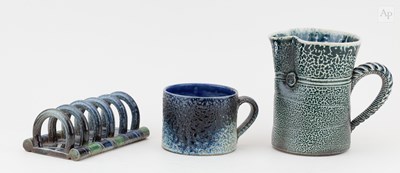 Lot 34 - JANE HAMLYN (born 1940); a salt glazed toast...
