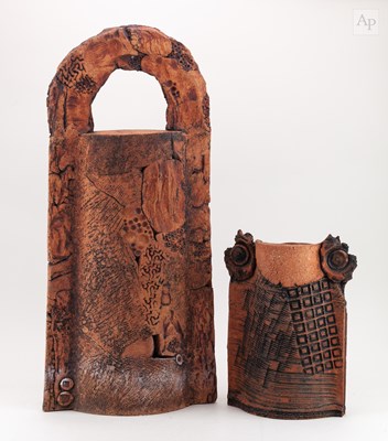 Lot 86 - NIGEL EDMONDSON (1941-2025); a stoneware...