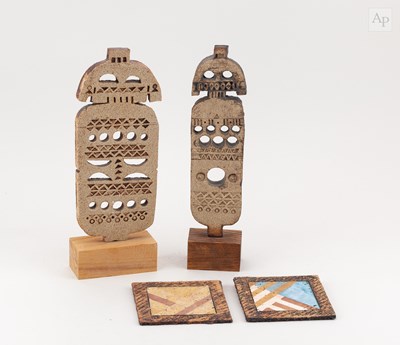 Lot 80 - NIGEL EDMONDSON (1941-2025); a near pair of...