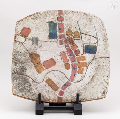 Lot 74 - NIGEL EDMONDSON (1941-2025); a large square...