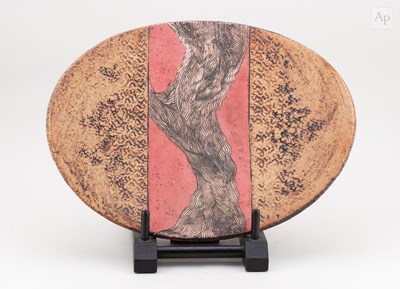 Lot 71 - NIGEL EDMONDSON (1941-2025); a large oval...