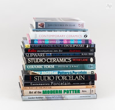 Lot 143 - A collection of books on studio ceramics (16).