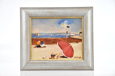 Lot 224 - STEPHANIE P DINGLE (1926-2017); oil on board,...