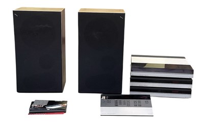 Lot 308 - BANG & OLUFSEN; a pair of 'Beovox S75'...
