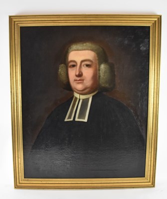 Lot 111 - UNATTRIBUTED; oil on board, portrait of a...