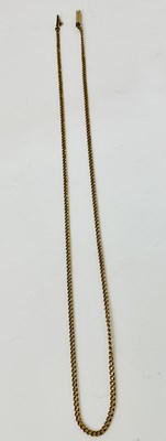 Lot 896 - A 9ct gold chain, length 51cm, approx 7.48g.