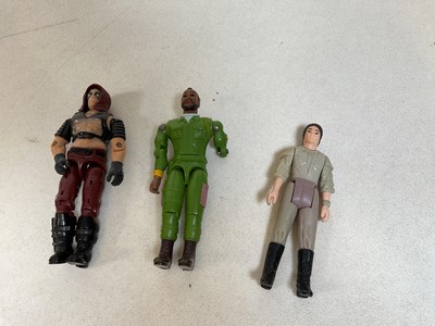 Lot 155 - A group of original plastic Star Wars figures...