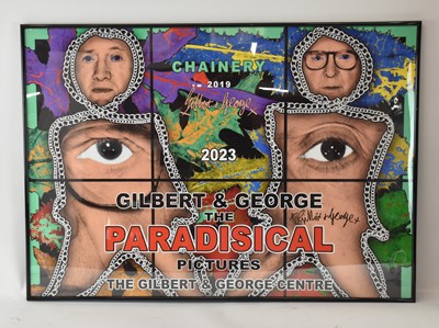 Lot 166 - GILBERT & GEORGE; a hand signed print, 'The...