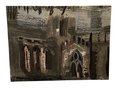 Lot 165 - JOHN PIPER (1903-1992); screen printed cotton...
