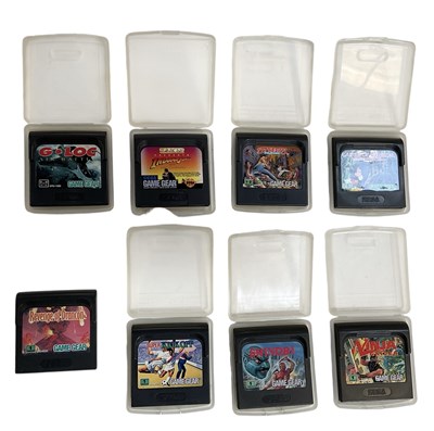 Lot 238 - SEGA; a handheld Game Gear Portable Video Game...
