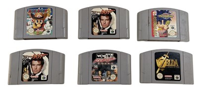 Lot 239 - NINTENDO; six Nintendo 64 games comprising...
