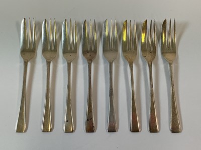 Lot 507 - JOHN SANDERSON & SON LTD; a set of six George...
