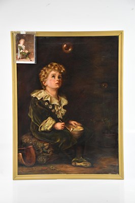Lot 1060 - FOLLOWER OF SIR JOHN EVERET MILLAIS; oil on...