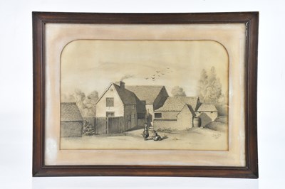 Lot 1064 - MANNER OF WALTER LANGLEY (1852-1922), pencil...