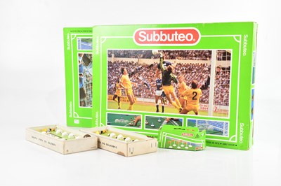 Lot 650 - SUBBUTEO; two OO scale box sets of players,...
