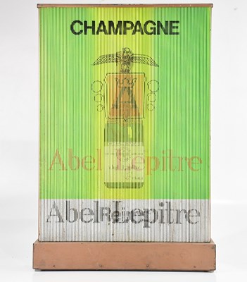 Lot 298 - ABEL LEPITRE; a champagne advertising sign,...
