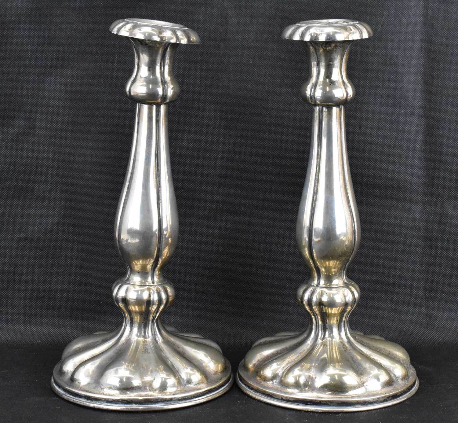 Lot 858 - A pair of 19th century Austrian silver...