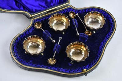 Lot 369 - HILLIARD & THOMASON; a Victorian hallmarked...