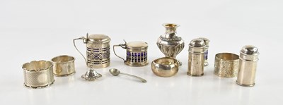 Lot 319 - DOCKER & BURN LTD; a George V hallmarked...