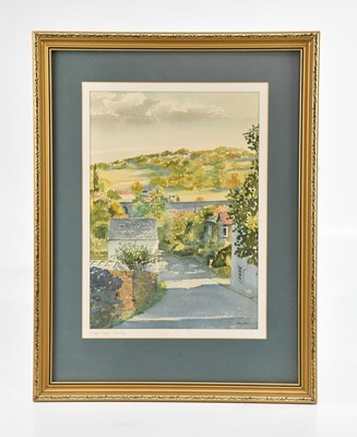 Lot 1159 - OWEN TRAYNOR; watercolour, 'Gilbert Bank,...