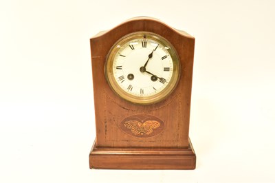 Lot 82 - Two clocks, comprising a mahogany dome top...
