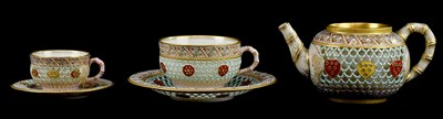 Lot 1674 - WORCESTER; an Aesthetic Movement double walled...