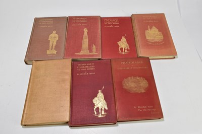 Lot 743 - MOSS, FLETCHER; seven volumes, Pilgrimages to Old Homes