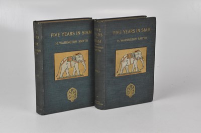 Lot 108 - SMYTH (H WARINGTON), FIVE YEARS IN SIAM FROM...