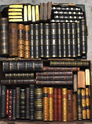 Lot 230 - A miscellany of mostly 19th century leather...
