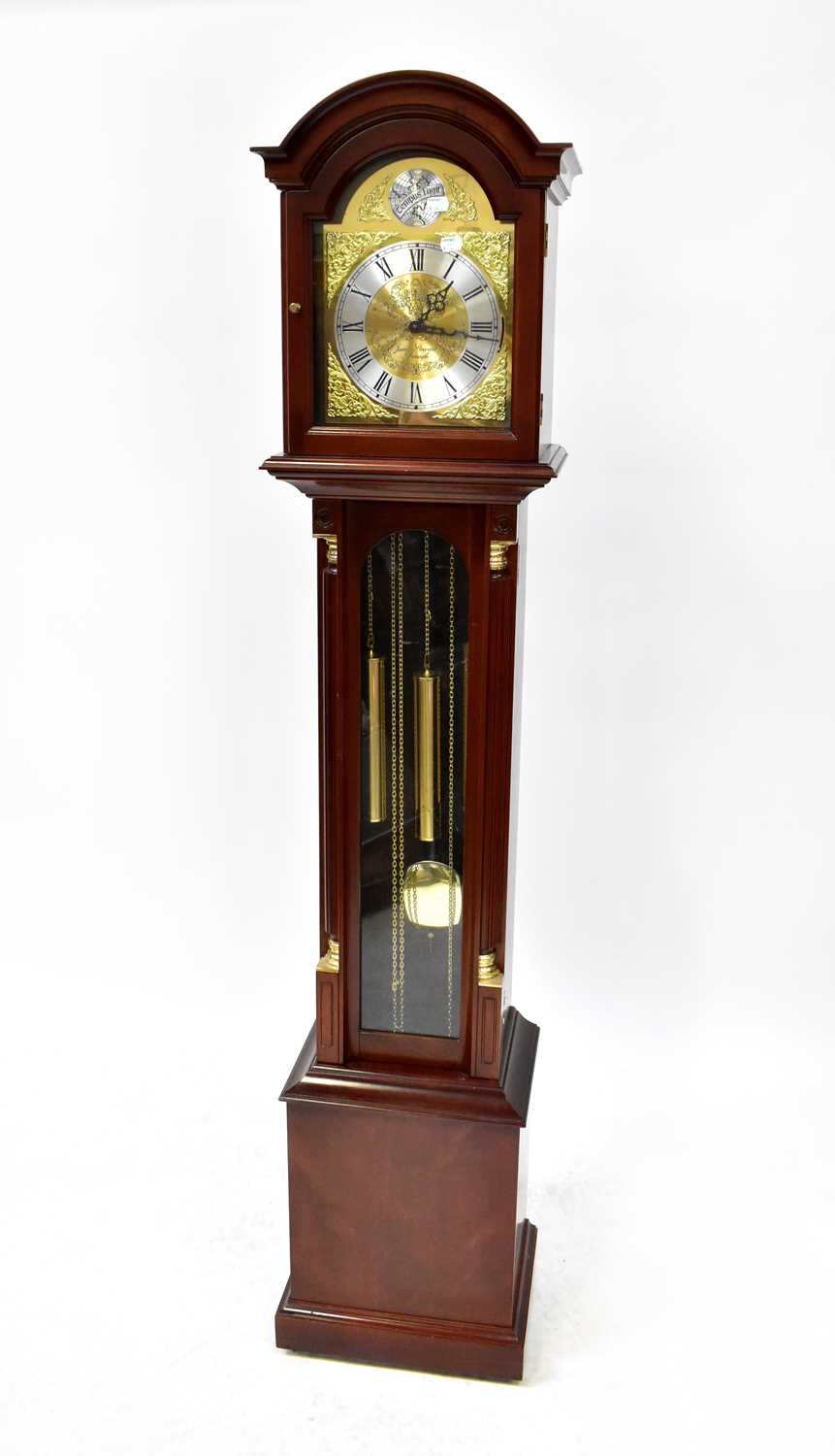 Lot 146 JAMES STEWART, ARMAGH; a mahogany longcase