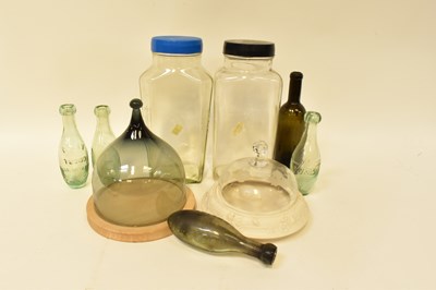 Lot 223 - Four vintage torpedo-shaped bottles,...