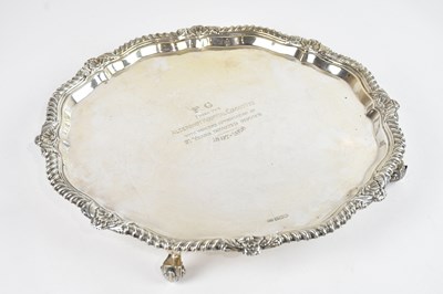 Lot 69 - LEE & WIGFULL; a George V hallmarked silver...