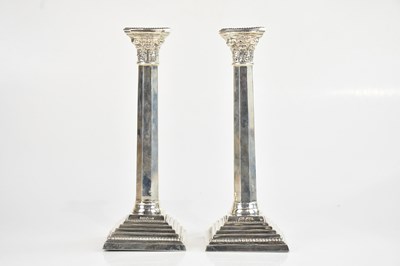 Lot 39 - A TAITE & SONS; a pair of Elizabeth II...