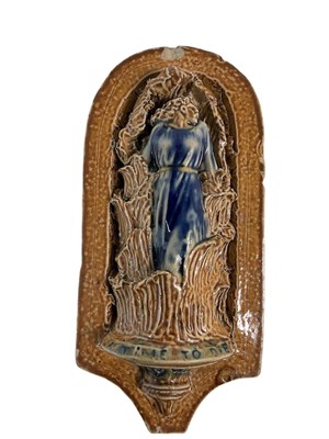 Lot 382 - GEORGE TINWORTH FOR DOULTON LAMBETH; a...
