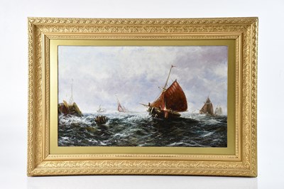 Lot 1100 - UNATTRIBUTED; a 19th century oil on board,...
