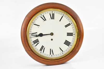 Lot 282 - PATRICK I PAYNE; a mahogany cased station...