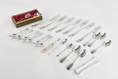 Lot 134 - ELKINGTON & CO; a set of seven Victorian...