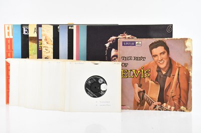 Lot 1828 - ELVIS; a collection of records to include...