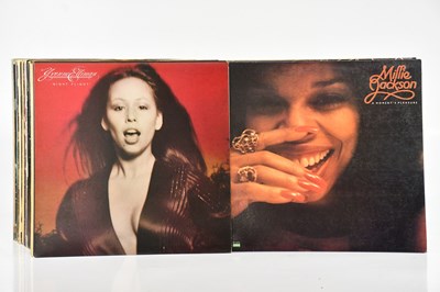 Lot 1824 - Approximately one hundred and sixty LPs and 12"...