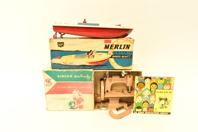 Lot 230 - A Sutcliffe model of a Merlin electric...