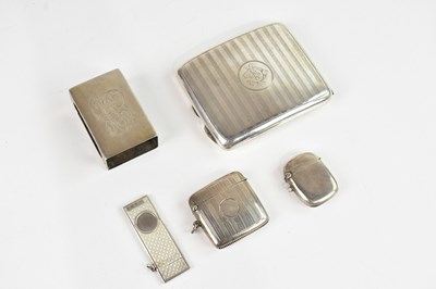 Lot 397 - STOKES & IRELAND LTD; a George V hallmarked...