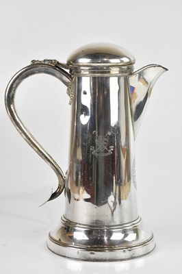 Lot 2 - A Victorian silver plated ecclesiastical...