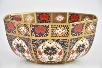 Lot 1675 - ROYAL CROWN DERBY; a 1128 pattern bowl, height...