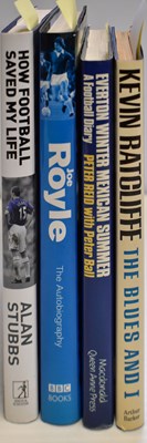 Lot 416 - EVERTON FC; four books relating to the team,...