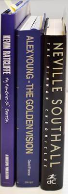 Lot 417 - EVERTON FC; three books relating to the team...