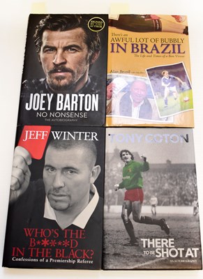 Lot 426 - Four signed football related autobiographies,...