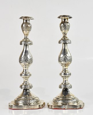 Lot 38 - M S; a pair of George V hallmarked silver...
