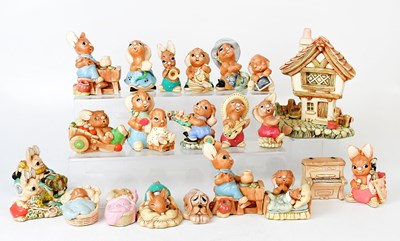 Lot 90 - PENDELFIN; thirty-eight figures to include...